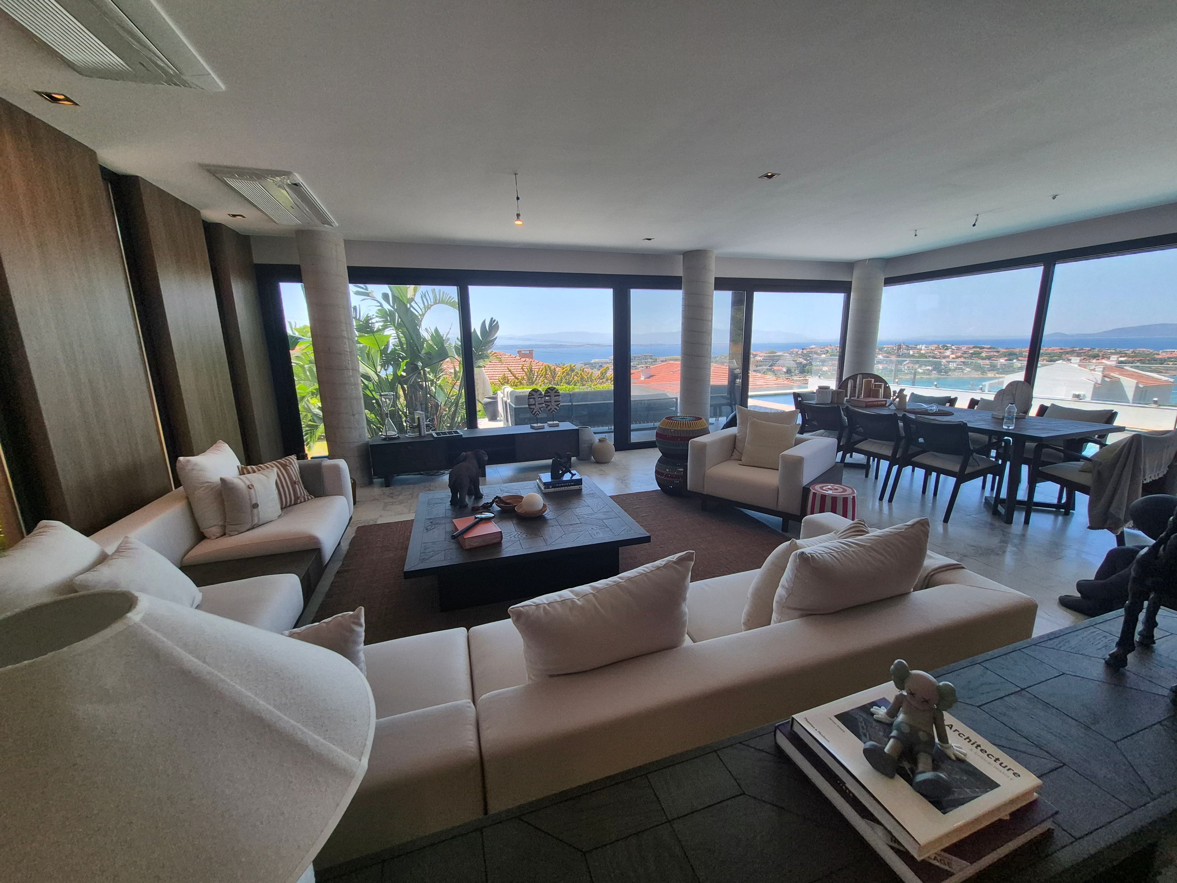 Ultra-luxuriöse Villa mit Panoramablick auf das Meer in Çeşme Paşalimanı, Ardıç, Çeşme