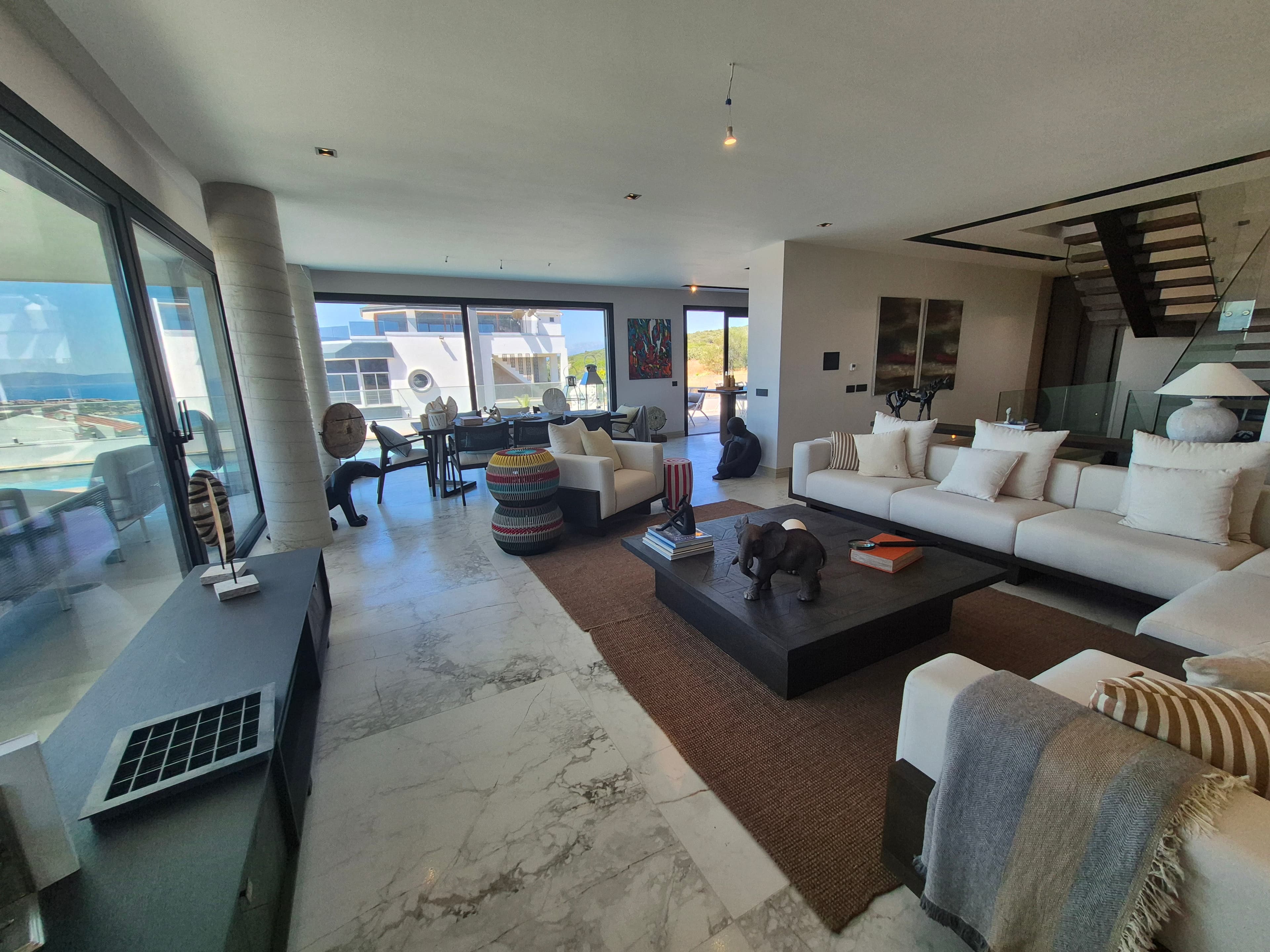 Ultra-luxuriöse Villa mit Panoramablick auf das Meer in Çeşme Paşalimanı, Ardıç, Çeşme