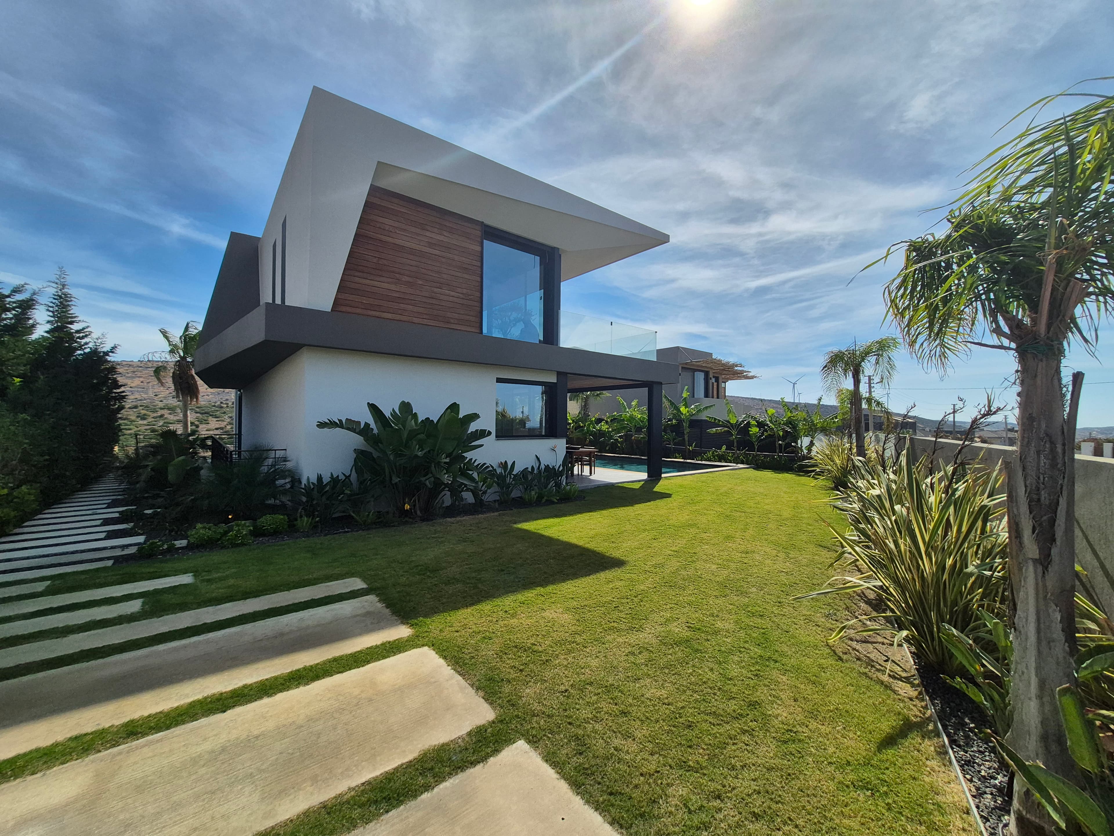 Ultra-luxuriöse Villa mit Panoramablick auf das Meer zum Verkauf in Çeşme Fenerburnu, Çiftlik, Çeşme