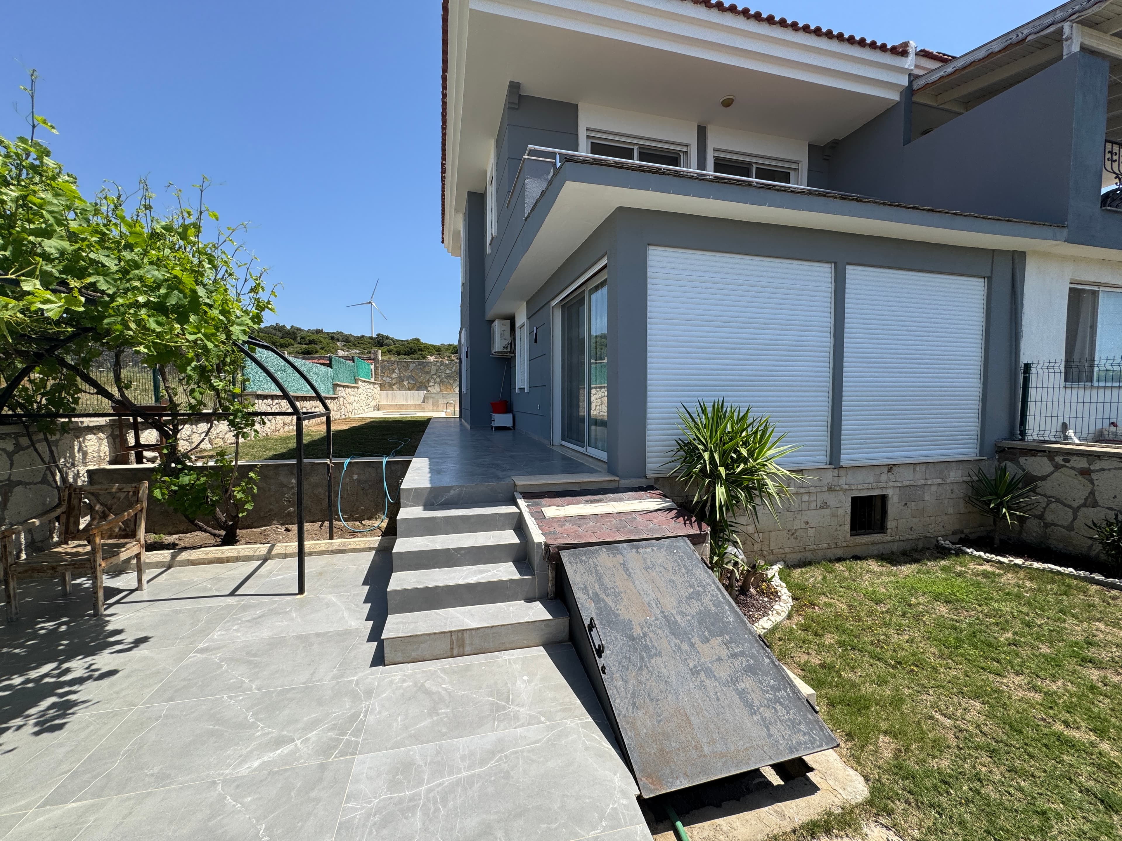 Freistehende 3+1 Villa mit privatem Pool zur saisonalen Vermietung in Çeşme Reisdere, Reisdere, Çeşme