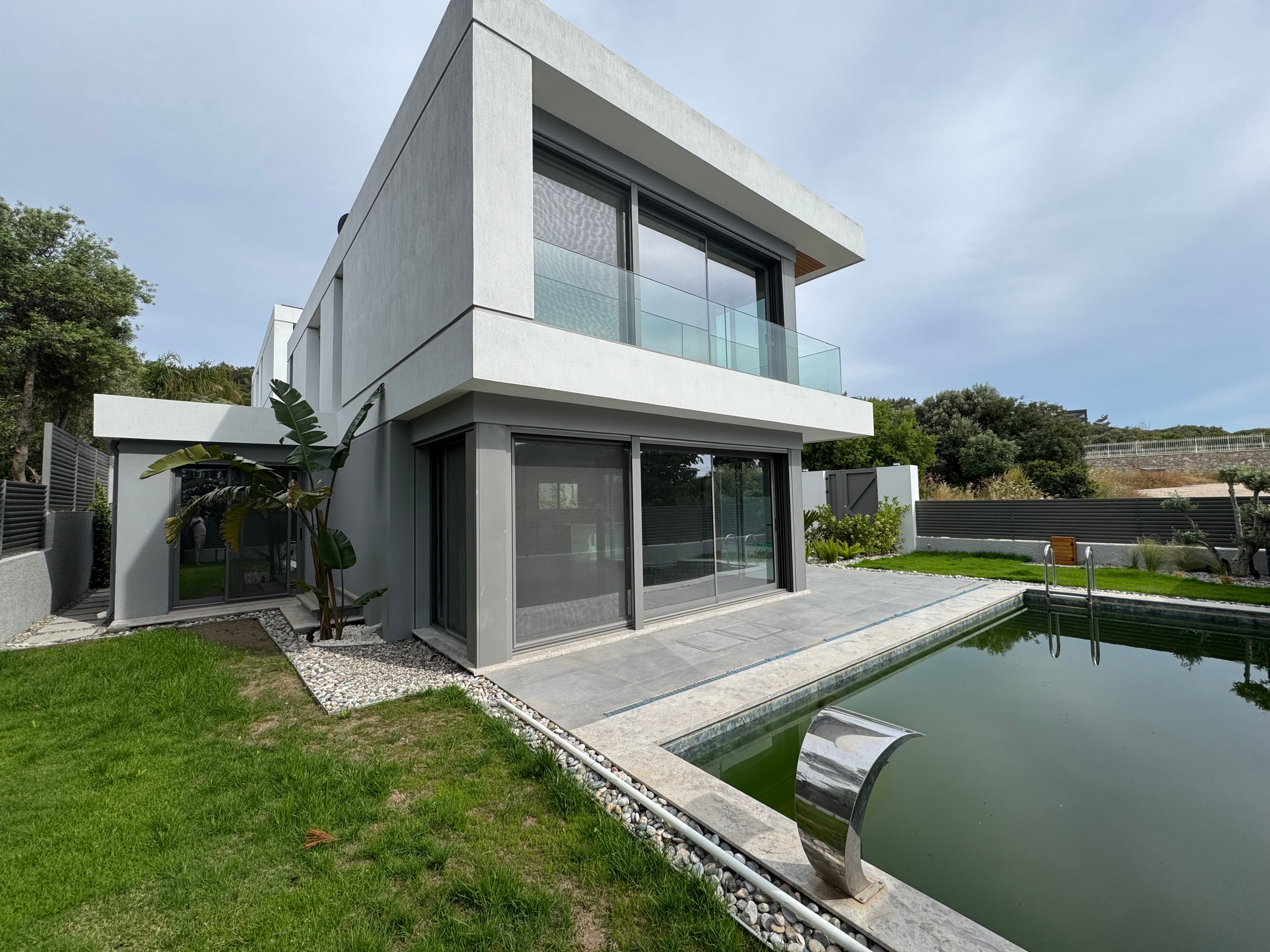 Çeşme Ilıca'da Satılık Deniz Manzaralı 5+2 Müstakil Havuzlu Lüks Villa, Ilıca, Çeşme