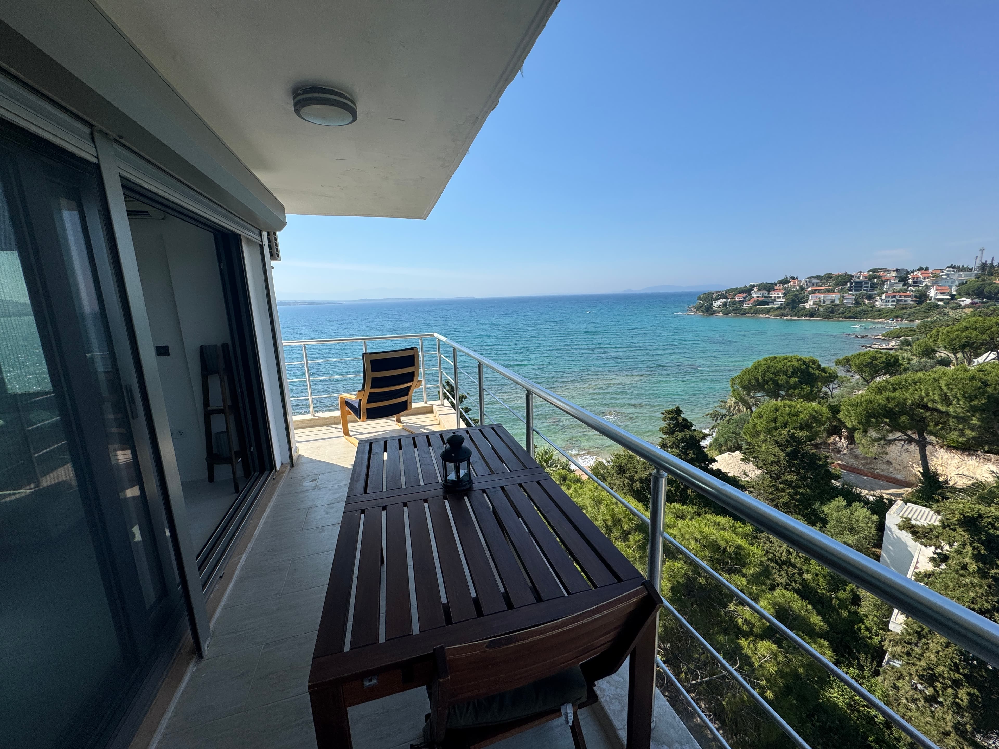 Çeşme Ilıca Park Apart Sitesinde Satılık Panoramik Deniz Manzaralı 2+1 Daire, Ilıca, Çeşme