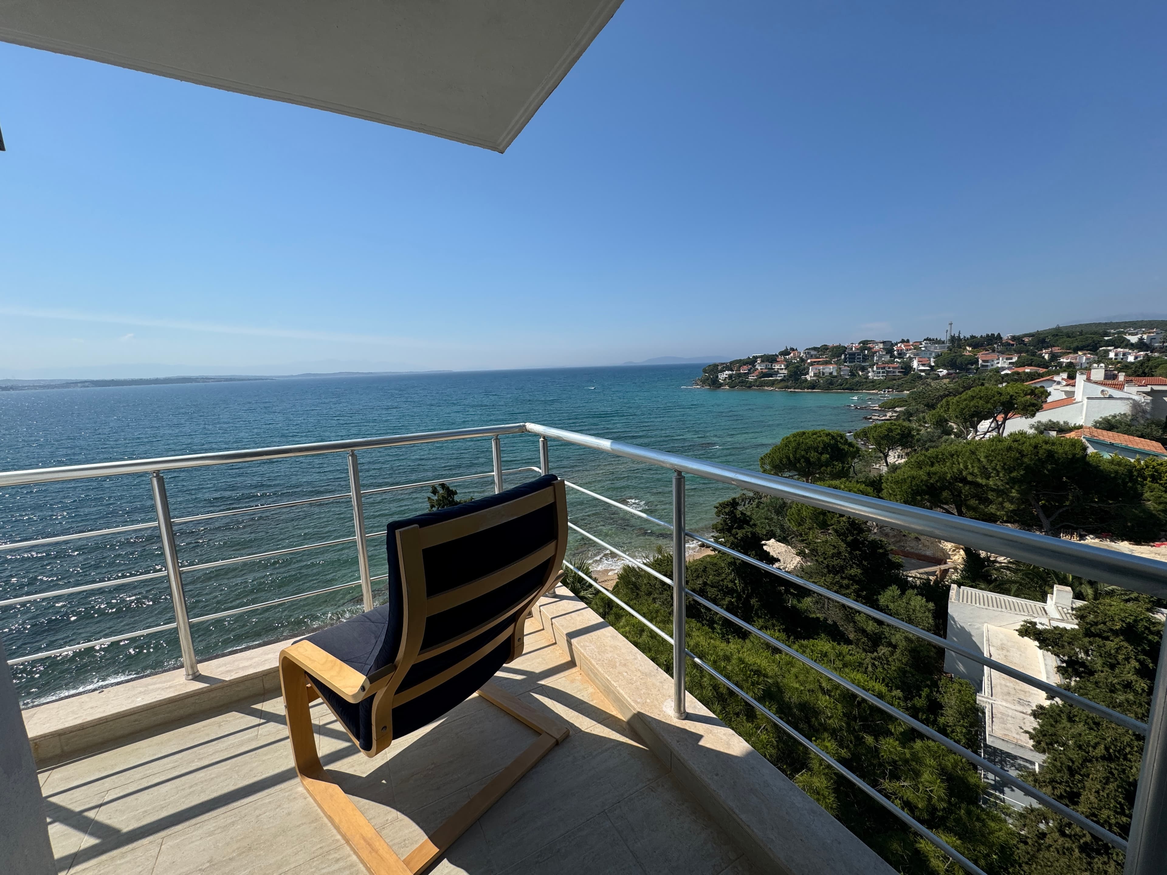 Çeşme Ilıca Park Apart Sitesinde Satılık Panoramik Deniz Manzaralı 2+1 Daire, Ilıca, Çeşme