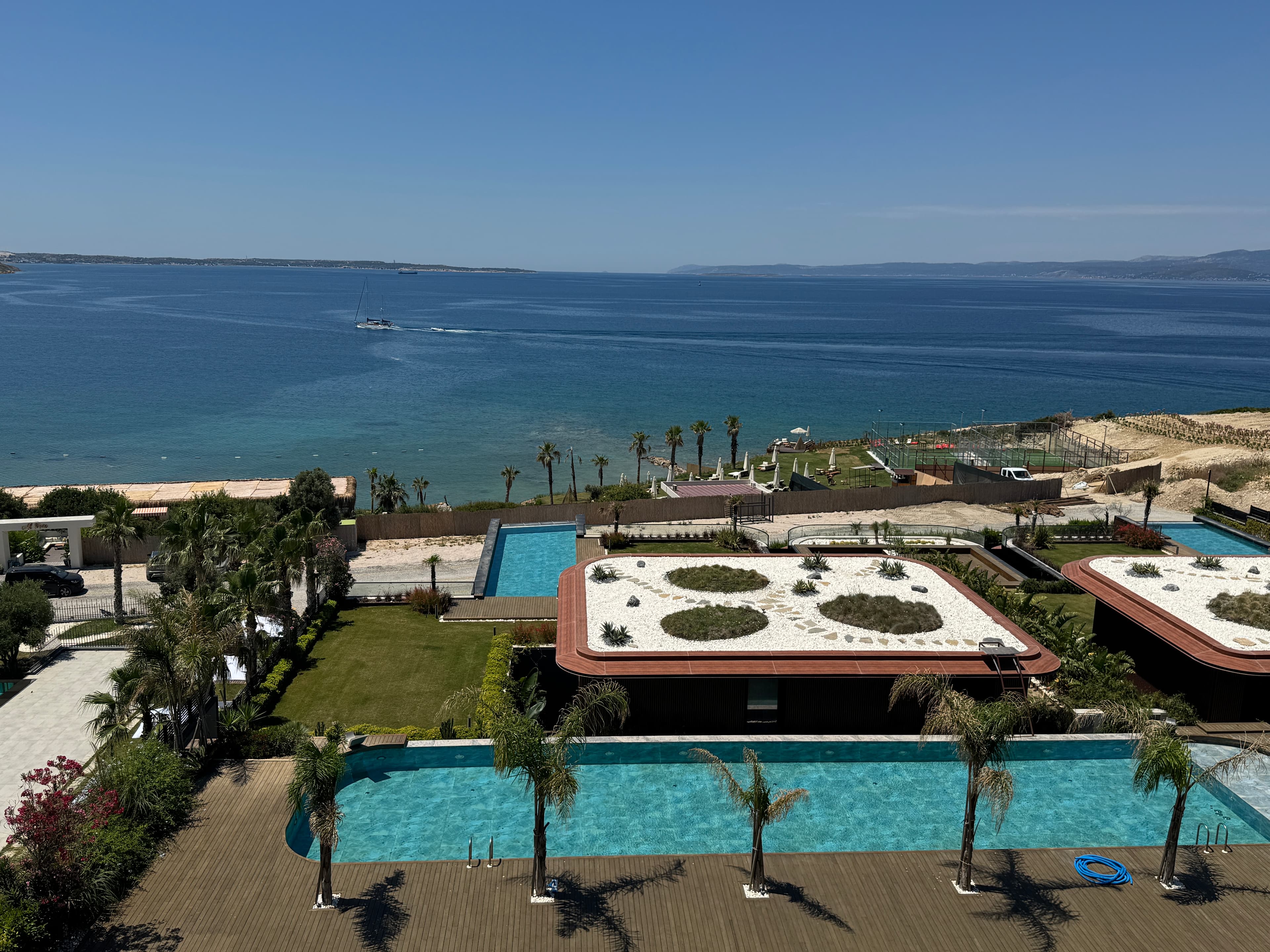 Çeşme Ayasaranda Rising Rosaranda Projesinde Satılık 2+1 Deniz Manzaralı Daire, Dalyan, Çeşme