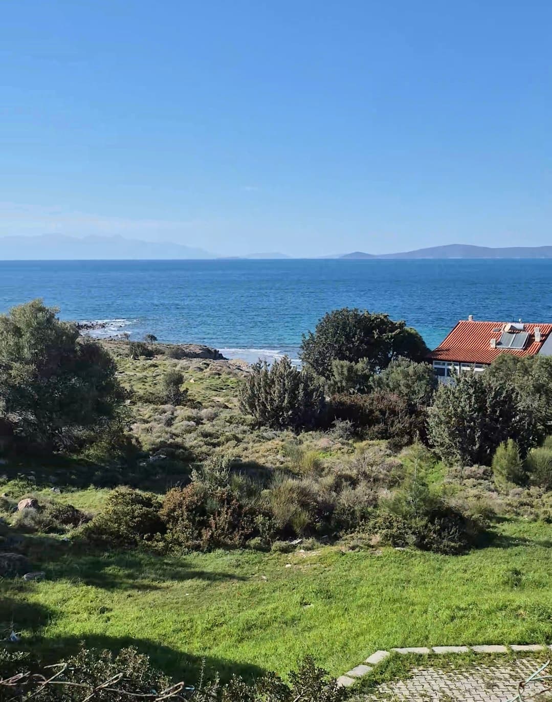 Çeşme Şifne Bahçelievler'de Satılık Deniz Manzaralı Villa İmarlı Arsalar, Şifne, Çeşme