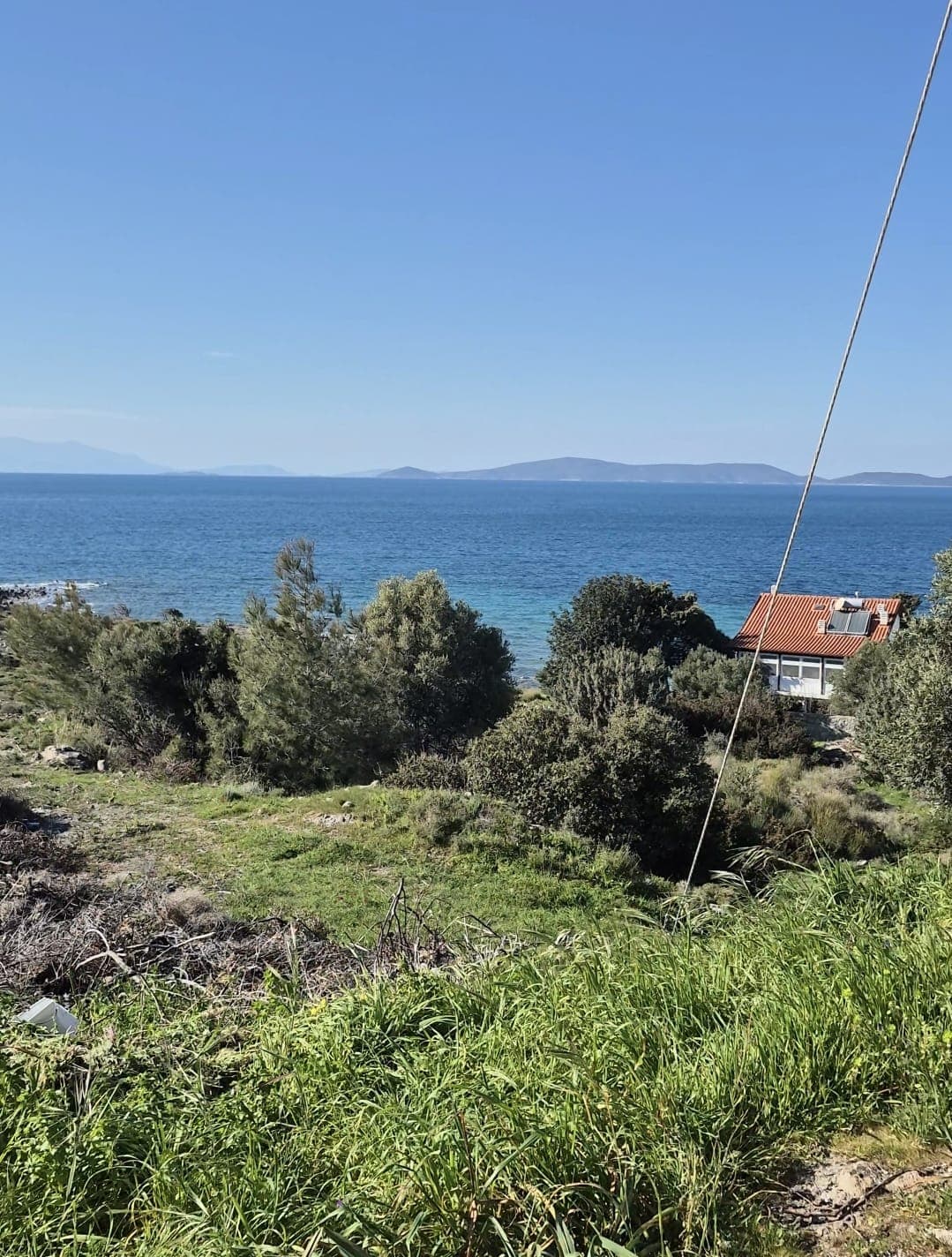 Çeşme Şifne Bahçelievler'de Satılık Deniz Manzaralı Villa İmarlı Arsalar, Şifne, Çeşme