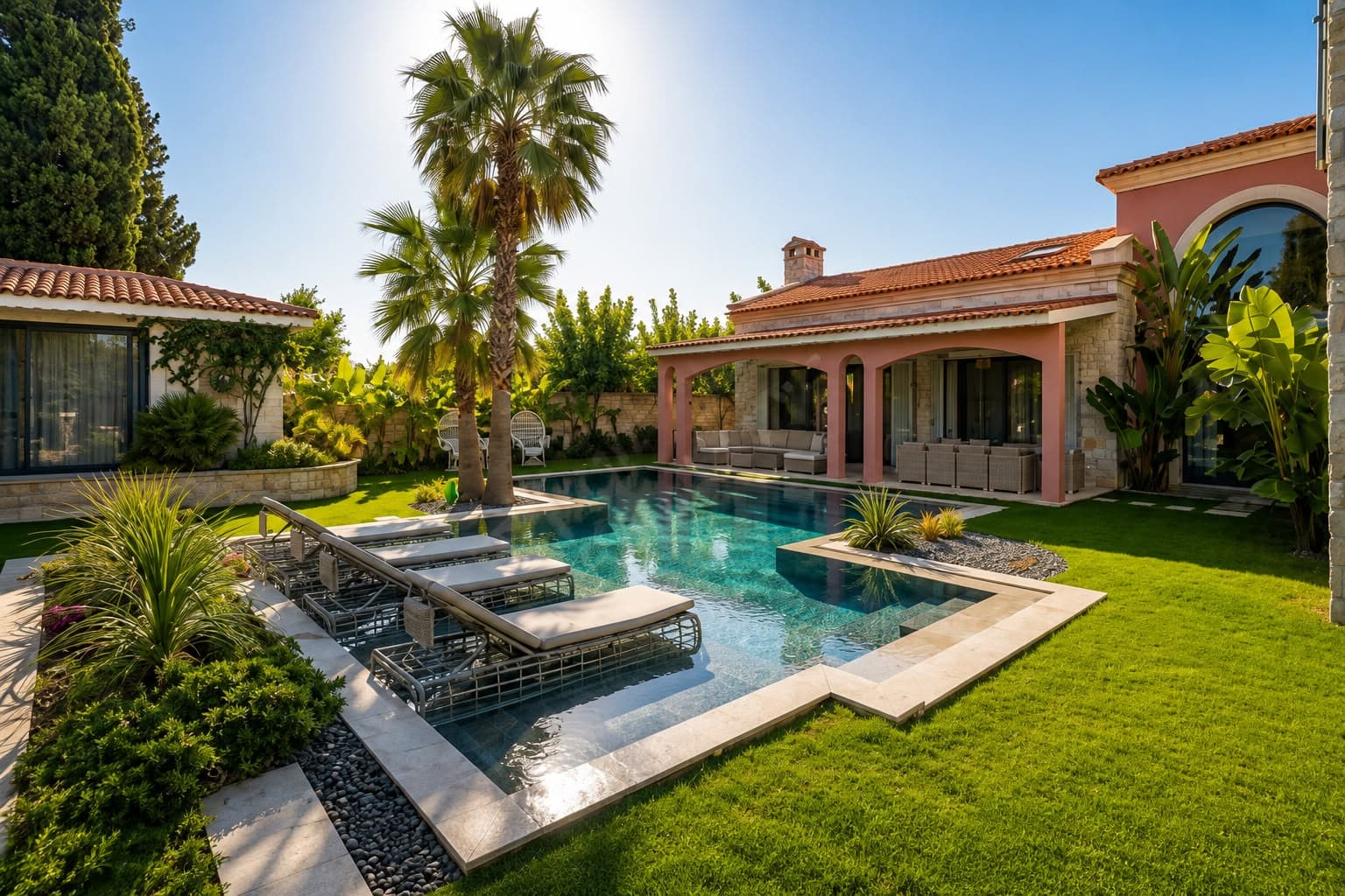 Çeşme Mamurbaba'da Toskana Mimarisiyle Tasarlanmış Ultra Lüks Prestij Villa, Ilıca, Çeşme