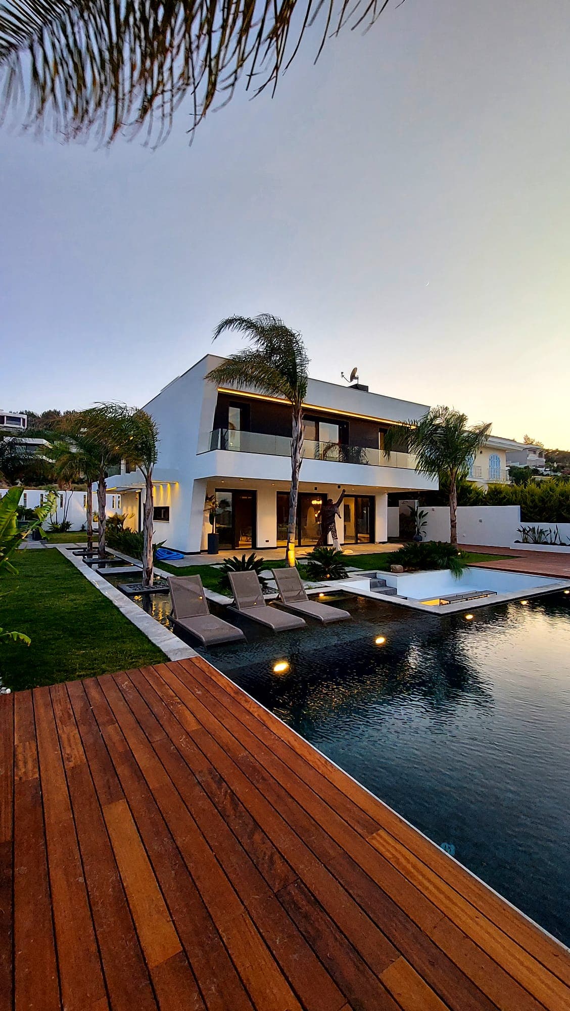 Casa Del Sol - Ultra-luxuriöse, freistehende 7+2 Villa mit Meerblick und privatem Pool zum Verkauf in Çeşme Mamurbaba, Ilıca, Çeşme